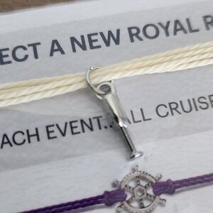 ⚓Effy Royal Rope Charm Bracelet – Royal Caribbean Cruise Exclusive – NWT